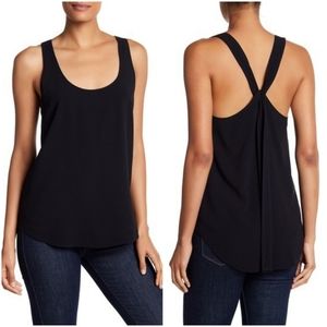 NWT Theory Bow-Tie Back Tank Top